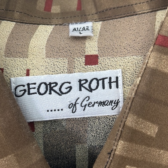 Georg Roth of Germany men’s shirt size L 41/42 - Picture 2 of 2